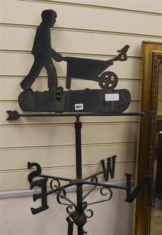 A weather vane W.59cm